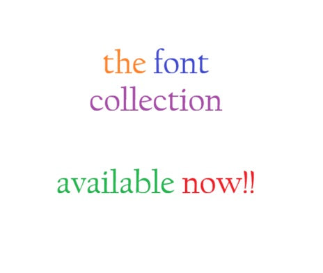 font collection